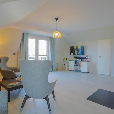 Meerblick Mit Kamin Am Saaler Bodden Apartment